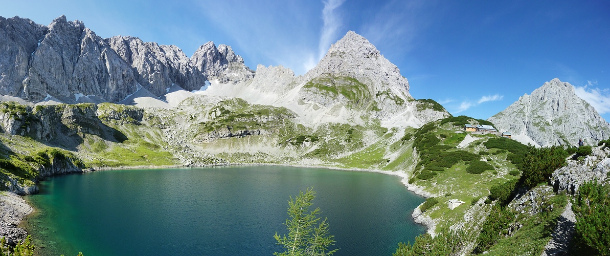 Drachensee und Coburger Hütte