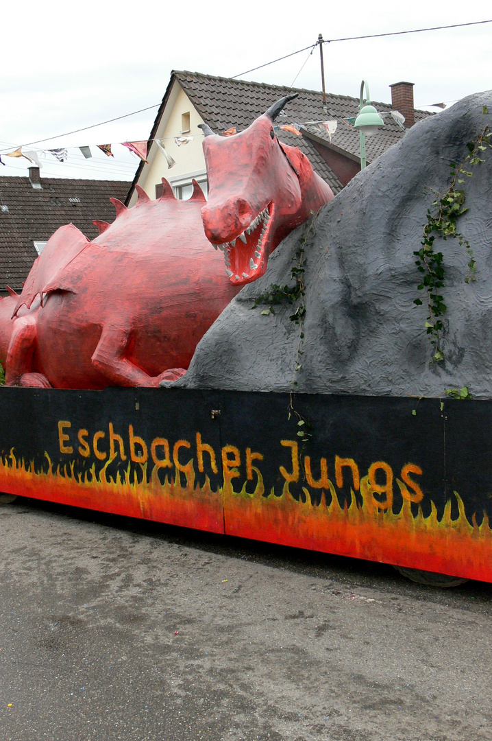 Drachenwagen der Eschbacher Jungs