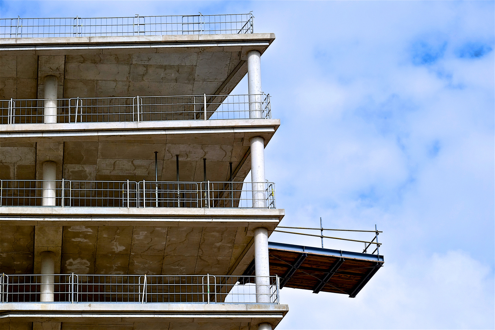 Drafty balcony