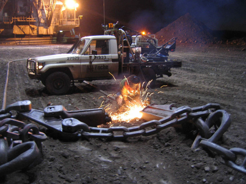 Dragline Repairs.