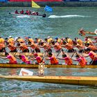 Dragon boat race in Guangzhou, China