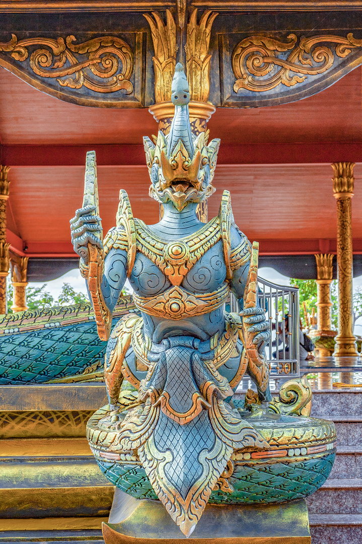 Dragon figure at the Naga snake