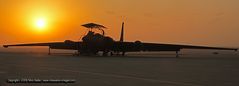 *** "Dragon Lady" @ Sunset - Beale AFB 05.10.2009 ***