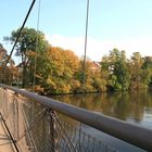 Drahtbrücke in Kassel