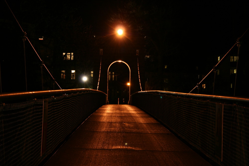 Drahtbruecke in Kassel