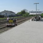 Draisinenbahnhof Kranenburg.