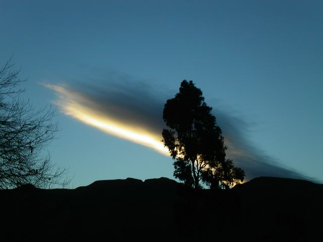 Drakensberg cloud formation