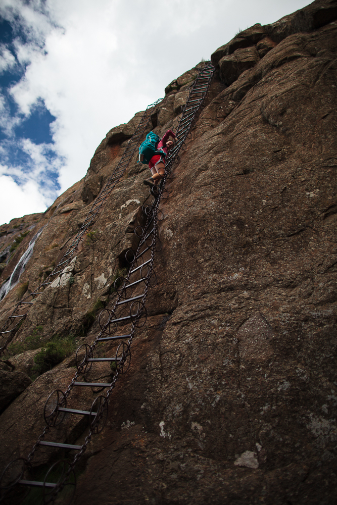 Drakensberg, Northern Traverse - The Chain Ladder