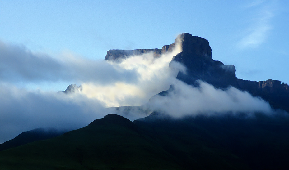 Drakensberge nach einem Gewitter