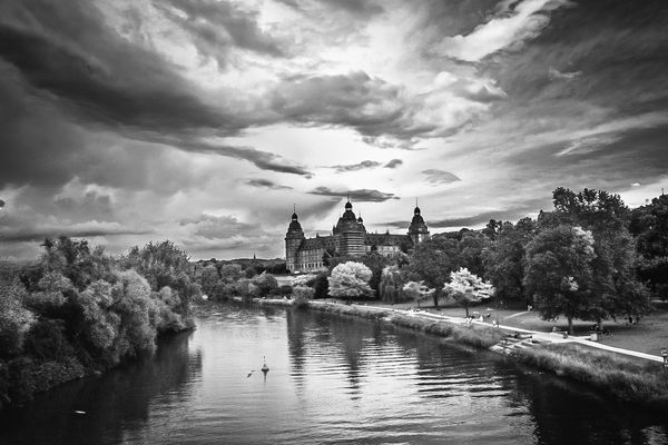 Drama schloss in Aschaffenburg 