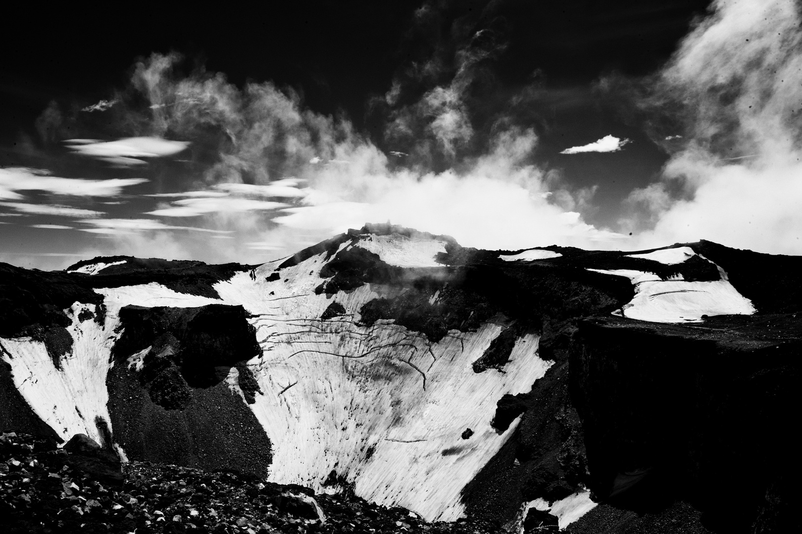 Dramatic Mount Fuji