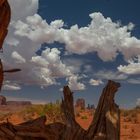 dramatic skies Monument Valley