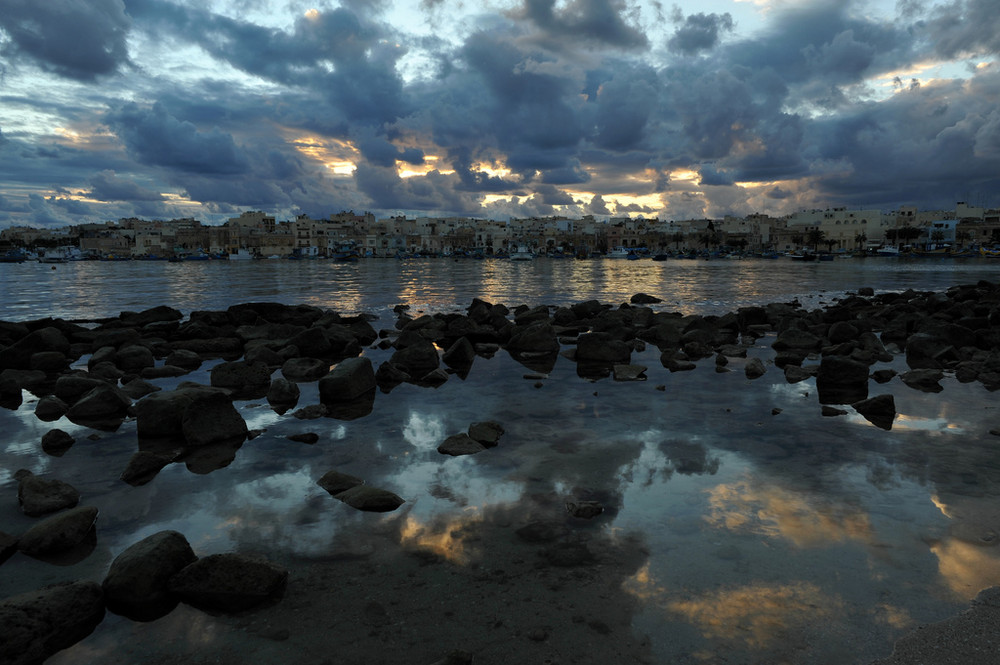 Dramatic Sky in Marsaxlokk