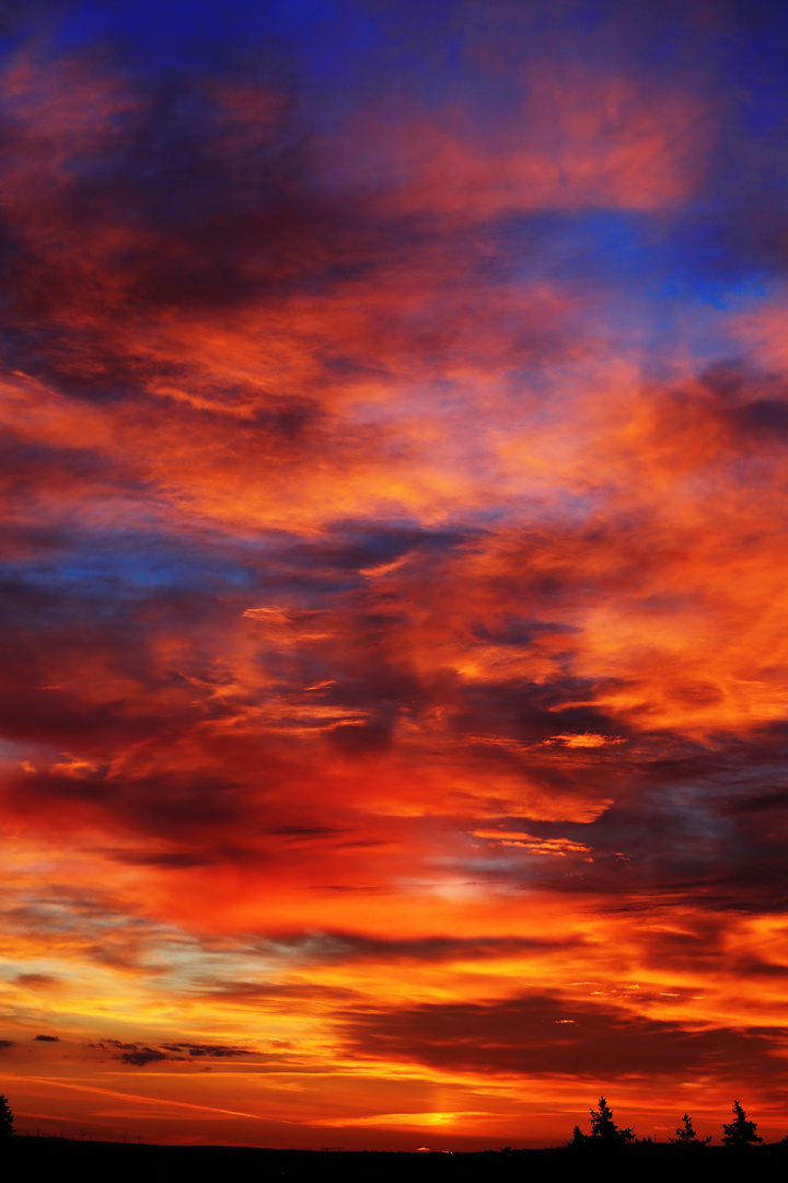 Dramatic Sunrise in Germany