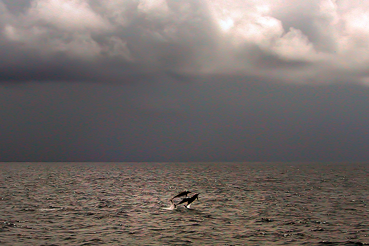 Dramatic weather situations at Andaman Sea