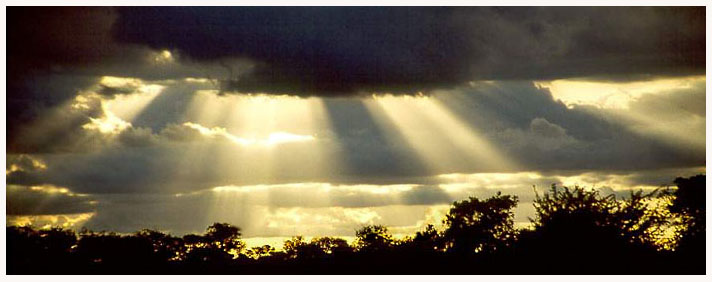 Dramatik am afrikanischen Himmel