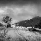 Dramatik des Wintereinbruchs am Ahornboden