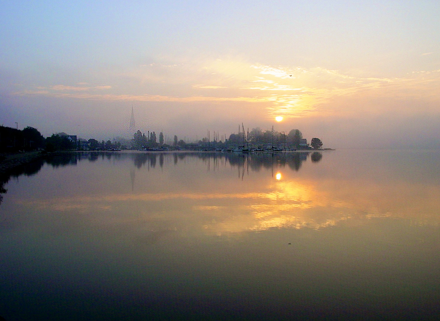 Dramatik eines Sonnenaufganges