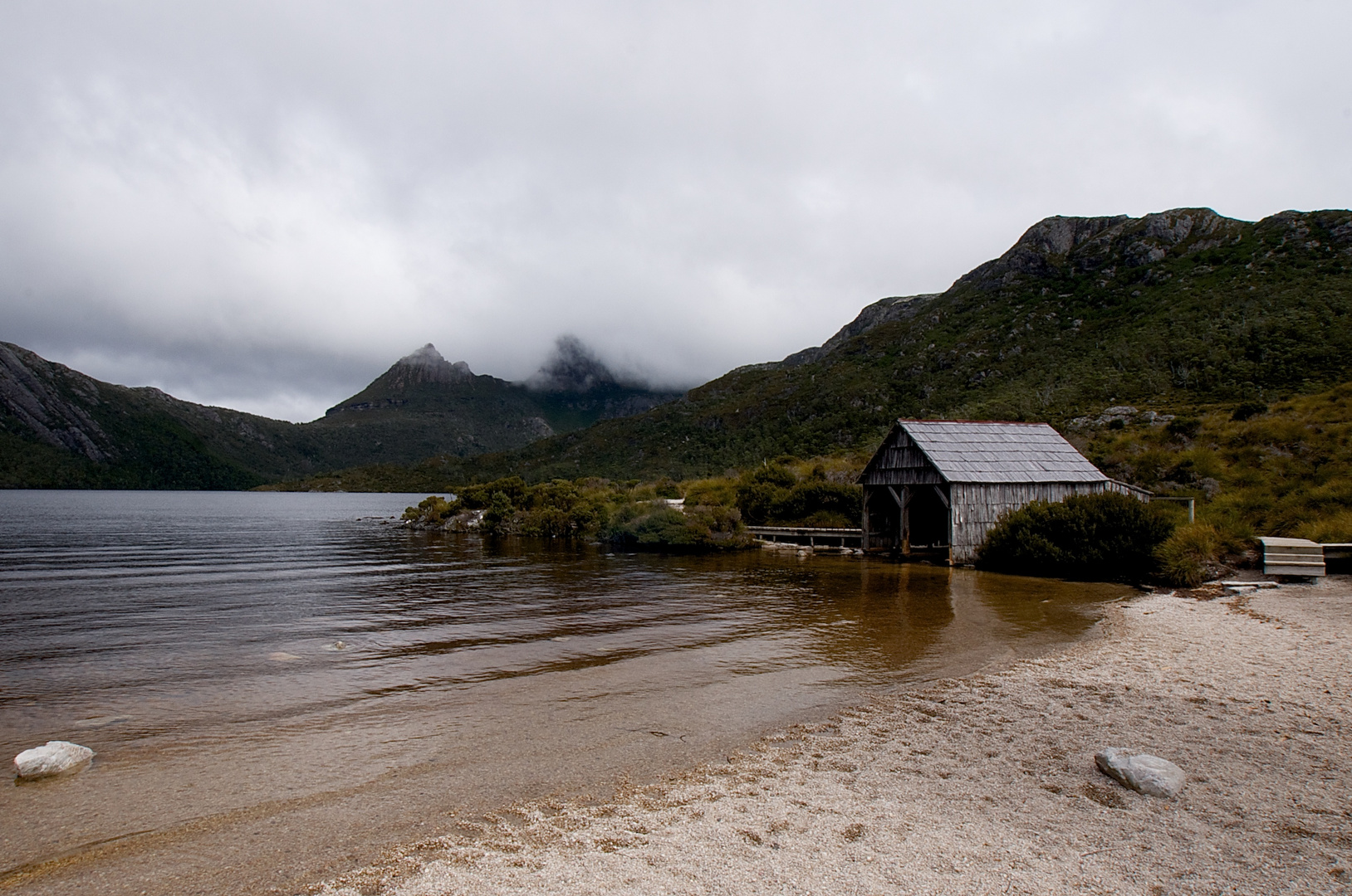 Dramatik über Cradle Mountain