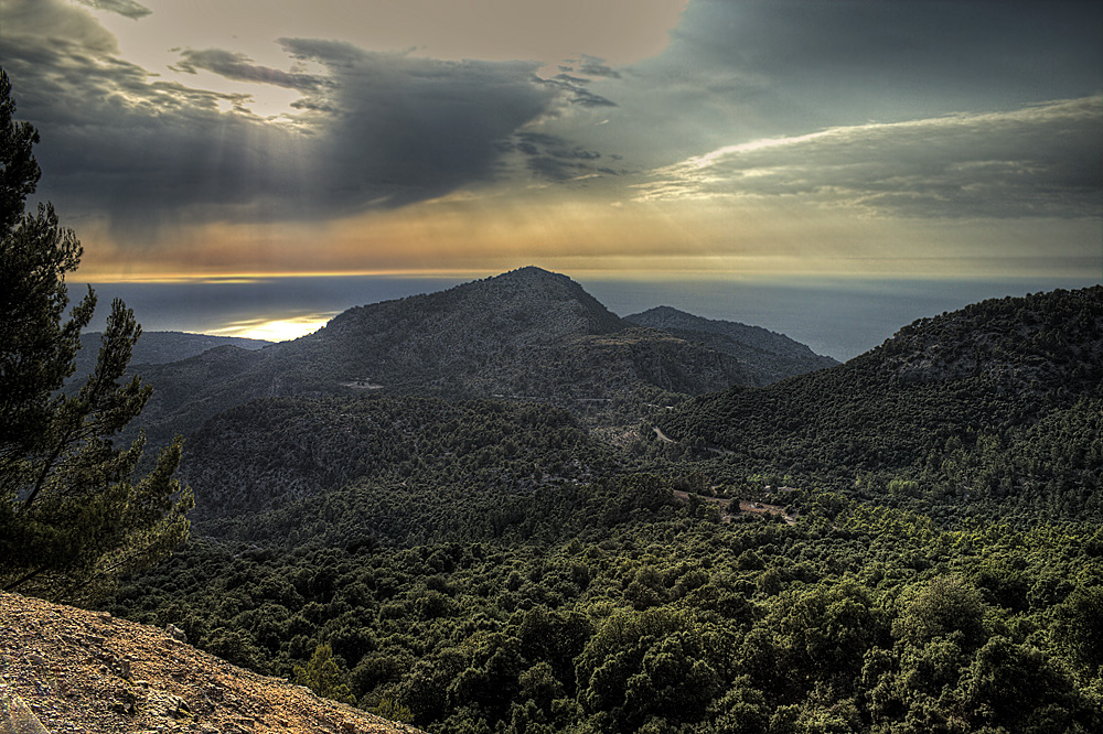 Dramatik über Soller