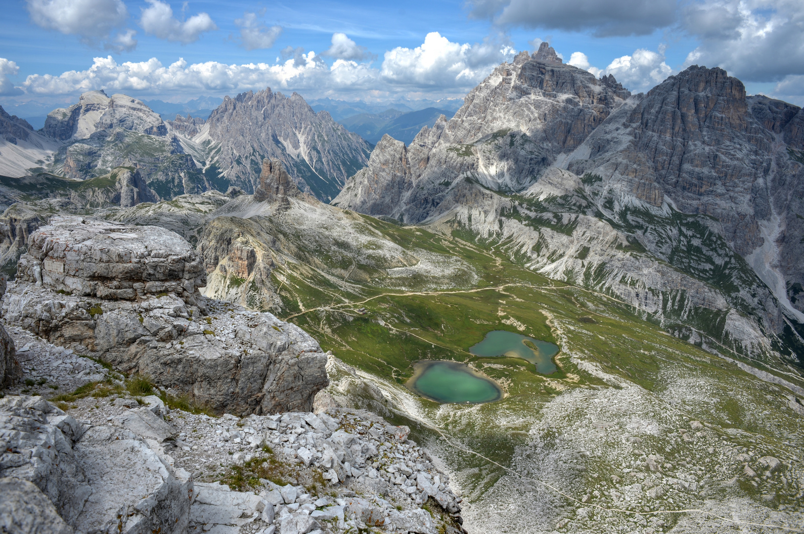 Dramatische Dolomiten