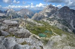 Dramatische Dolomiten