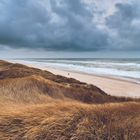 Dramatische Nordsee im Winter