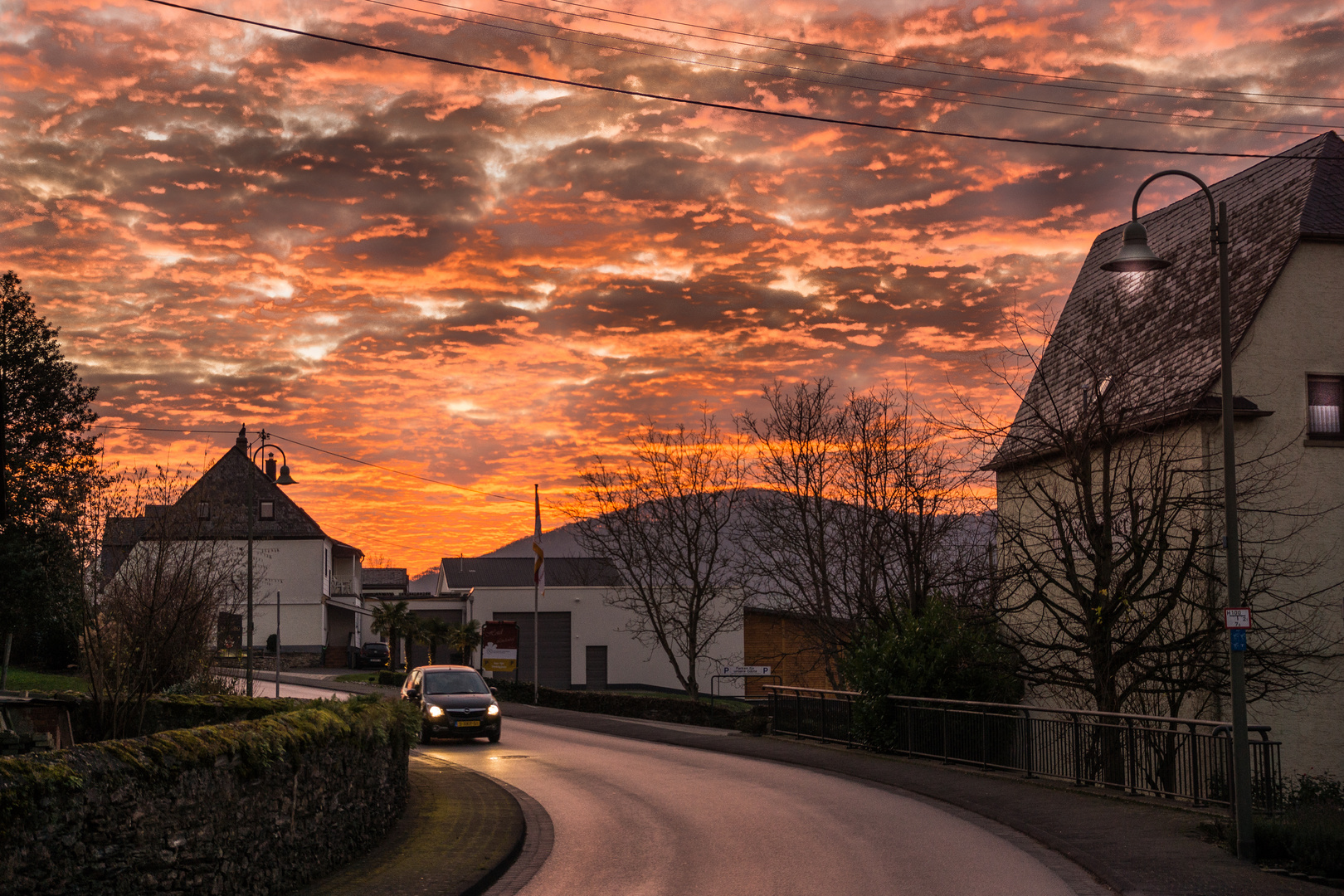 Dramatische Stimmung (Sonnenuntergang  07.12.2015)