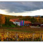 Dramatische Stimmung vor dem Regen