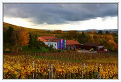 Dramatische Stimmung vor dem Regen