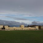 Dramatische Szene über der Orangerie in Kassel