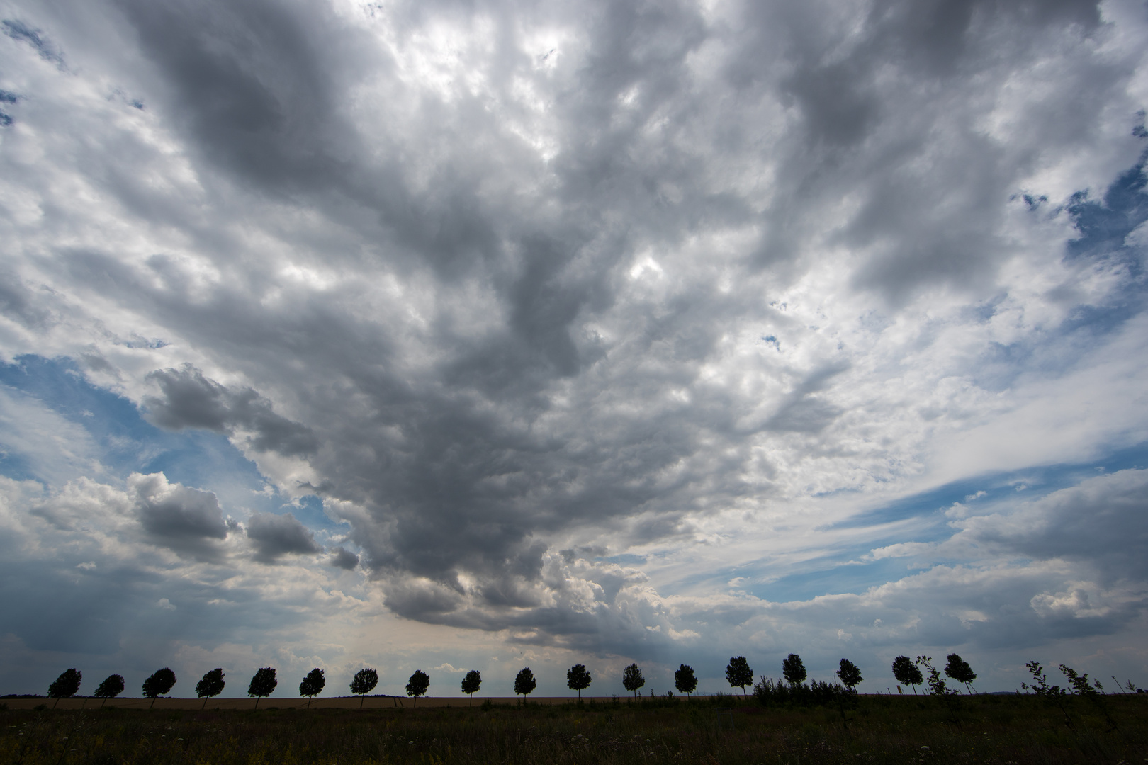 dramatische Wolke ...