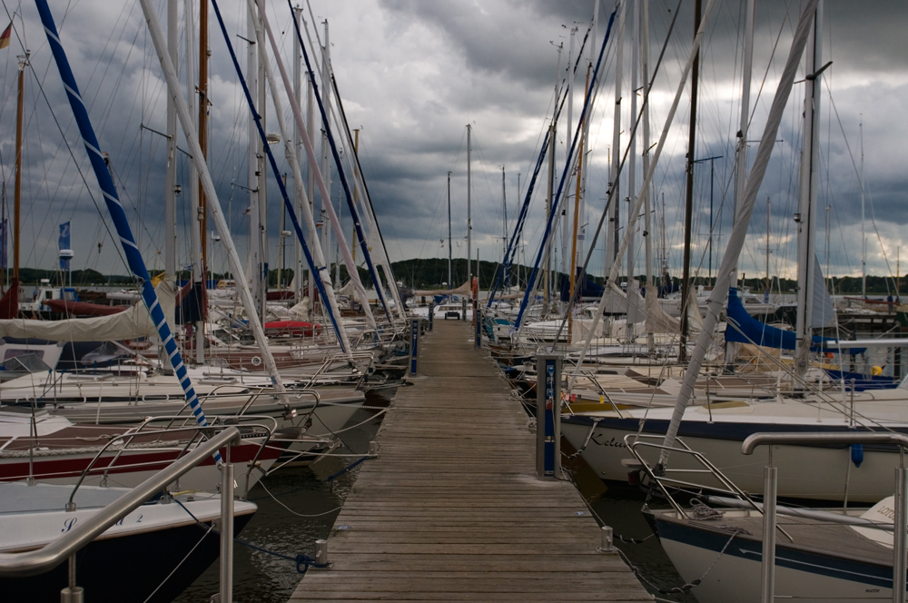 Dramatische Wolken