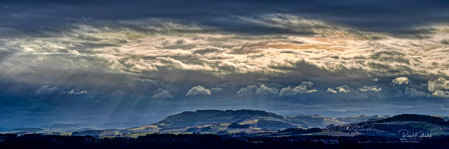 dramatische Wolken