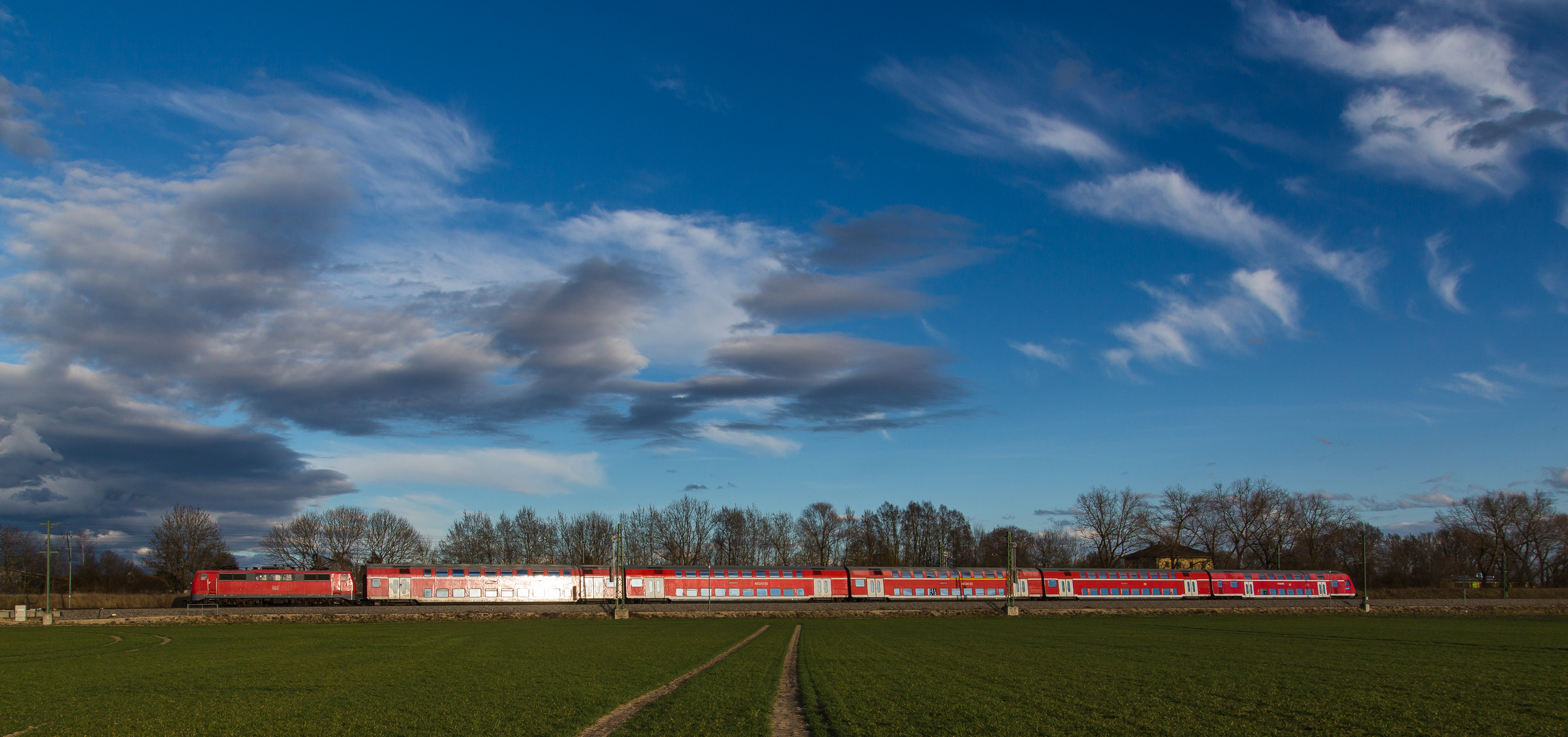 Dramatische Wolken