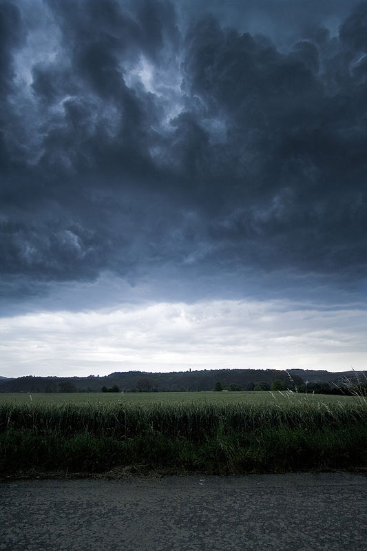 Dramatische Wolken