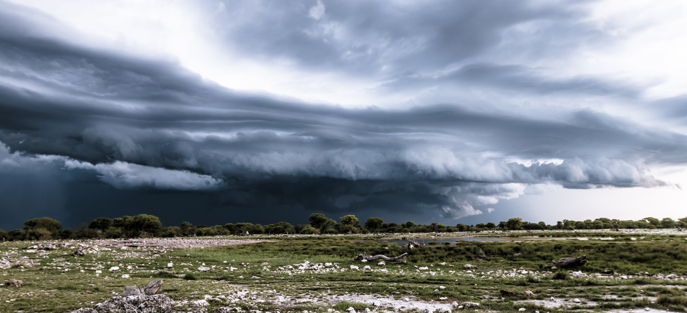 Dramatische Wolkenformation