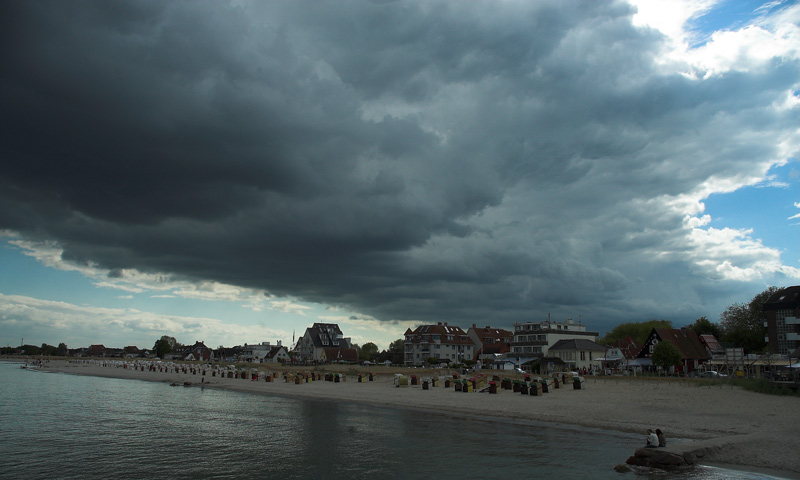 Dramatische Wolkenstimmung