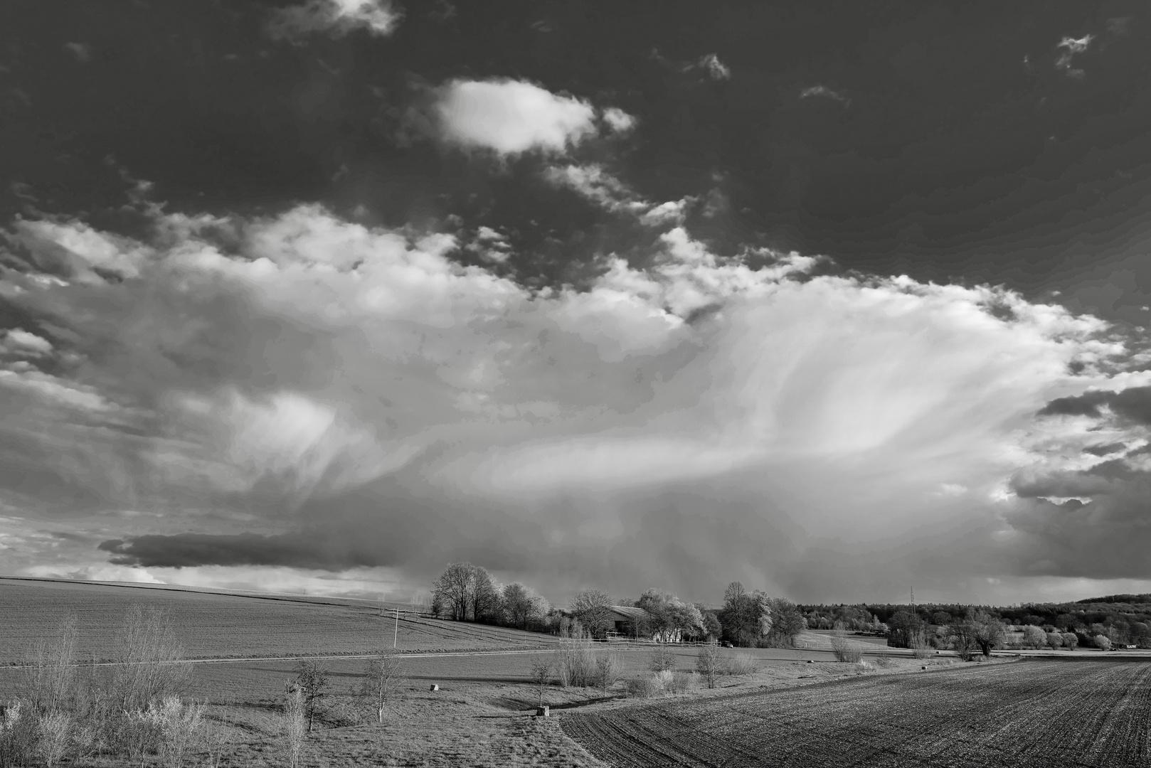 Dramatischer Himmel