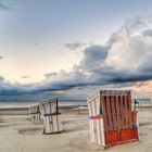 dramatischer Himmel auf Wangerooge