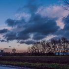 dramatischer Himmel über Ladenburg