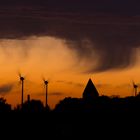 Dramatischer Himmel über Richtenberg