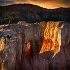 Dramatisches Licht in dramatischer Landschaft