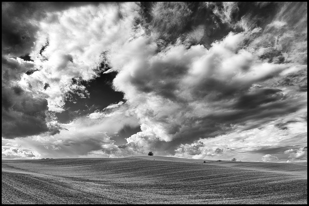 dramtische Wolken