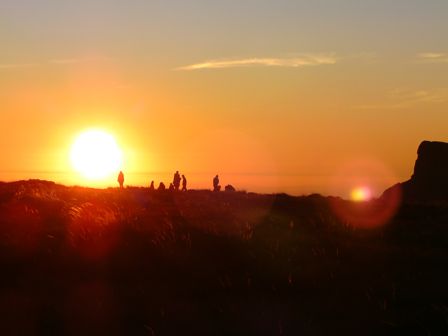 Drankensberge Sonnenaufgang