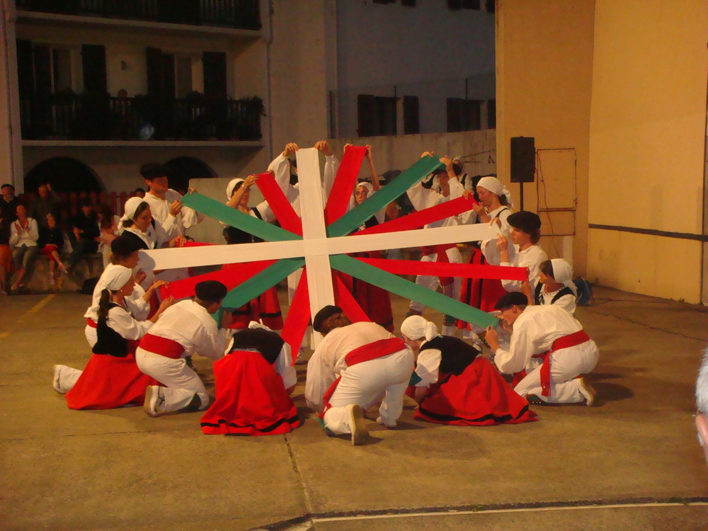 drapeau basque (fronton Ciboure)