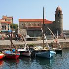 drapeau vert sur COLLIOURE