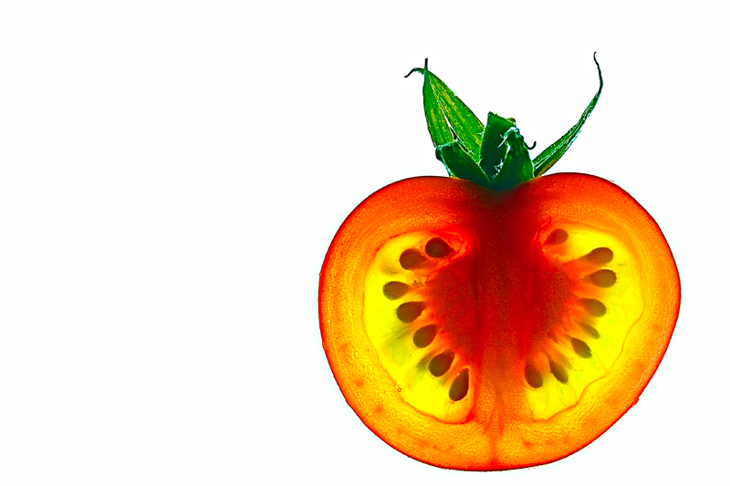 Draufsicht Tomate 2