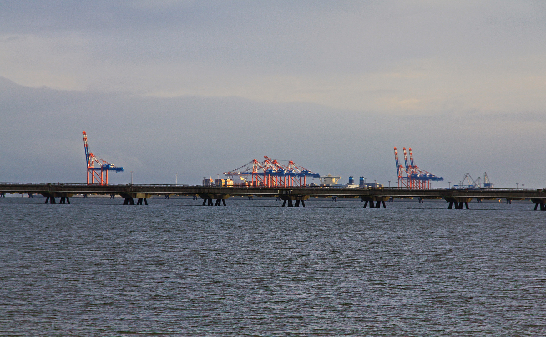 Draußen an der Jade vor Hooksiel