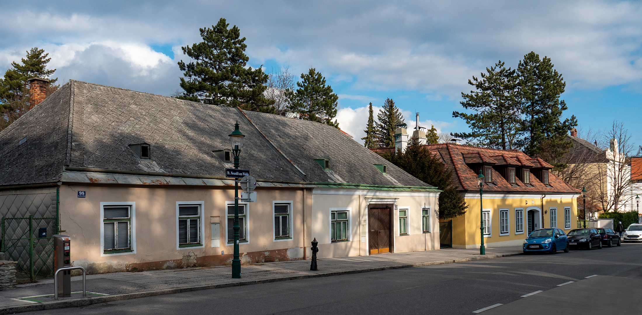 draußen in neustift...